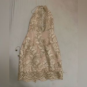 Beautiful Gold Hello Molly Formal Dress